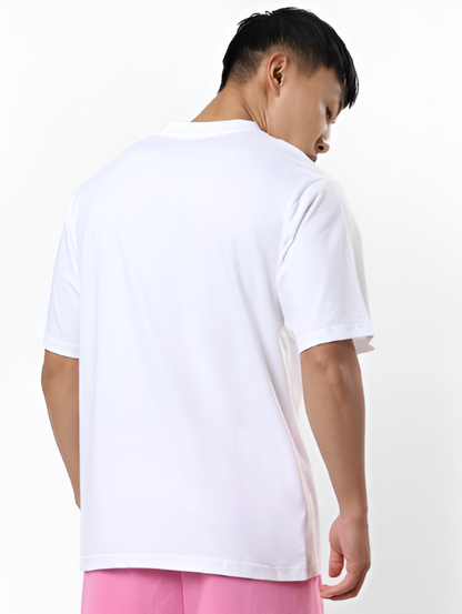 Men Oversized T-Shirt (WHITE & BLACK)