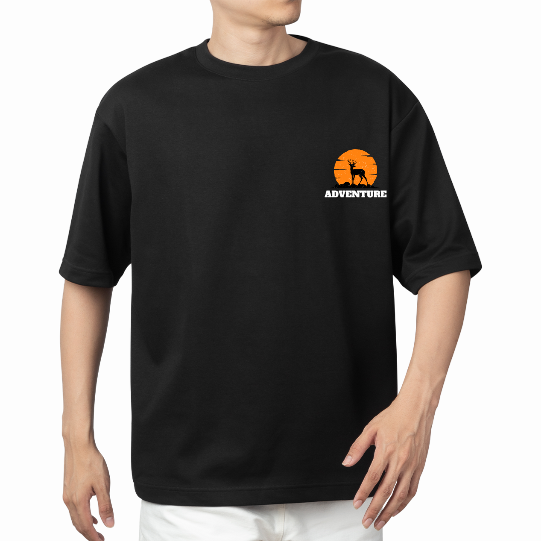 Balck Oversized T-Shirt for men